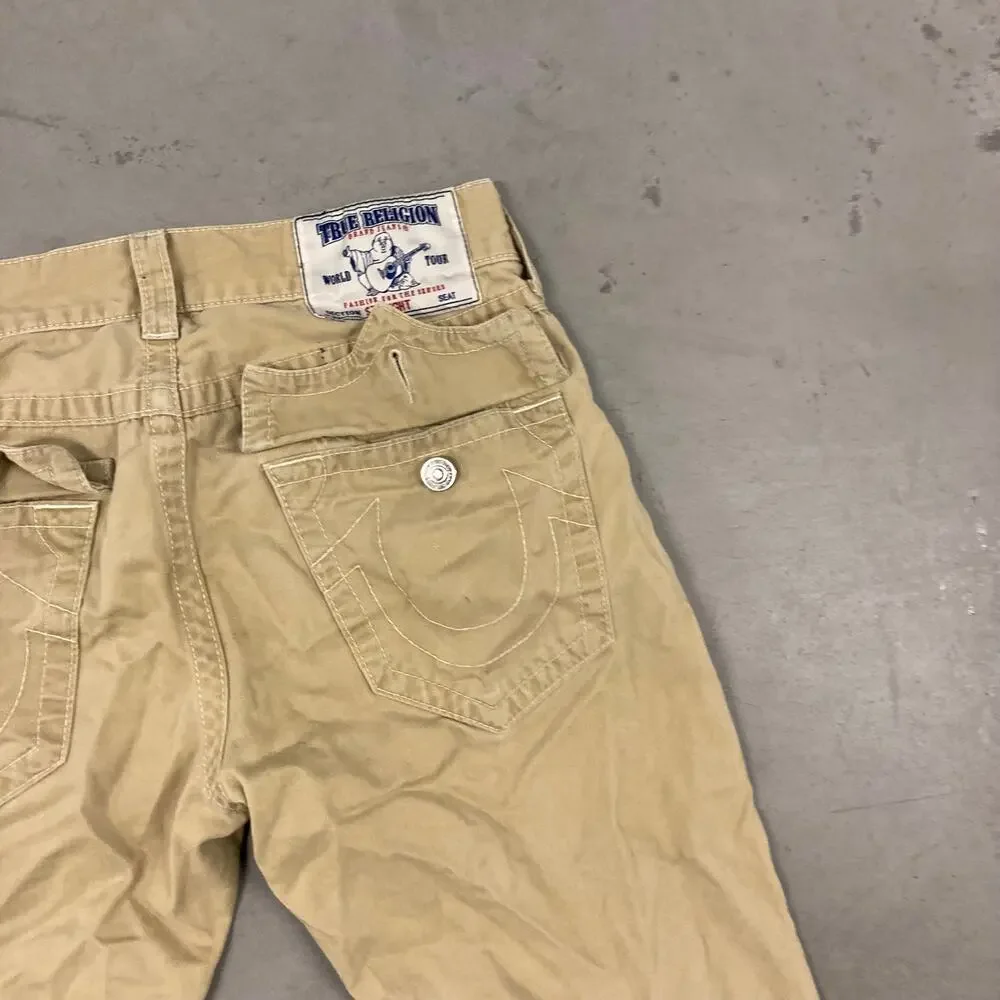 Y2K distressed true religion low rise Jeans 32x33